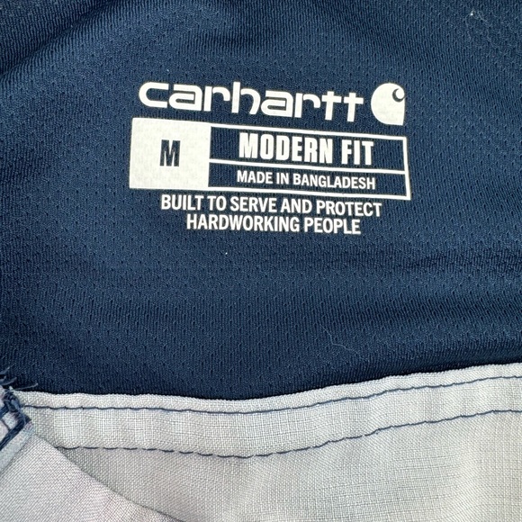 Carhartt Womens Multi-Color Cloud Print V-Neck Scrub Top size medium - Picture 5 of 8